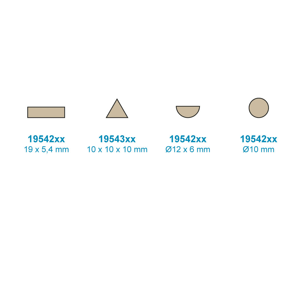 1954260 - 195452500 Smärgelstickor måttbild