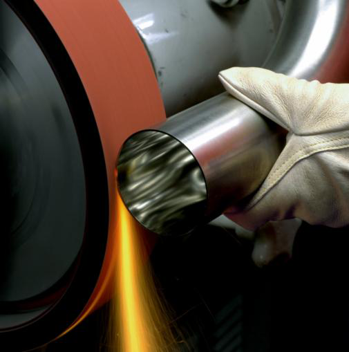 Slipband 3M Cubitron in action